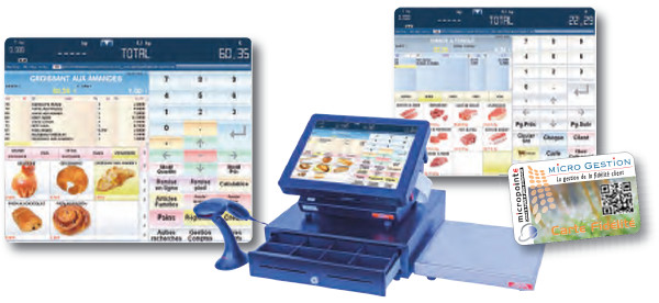 Exemples de point de caisse